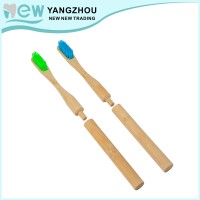 Biodegradable Replacement Bamboo Head Beauty Shaped Personal Care Oral Hygiene Adult Toothbrush